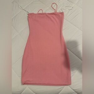 Love Tree Soft Pink Ribbed Top